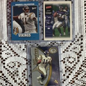 Daunte Culpepper Football Trading Card Set